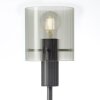 Brilliant lights Riffelini floor lamp black, 2-light sources