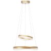 Brilliant lights Aurora pendant light LED gold, 1-light source, Remote control