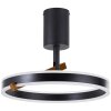 Brilliant lights Merida ceiling light LED black, 1-light source, Remote control