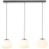 Brilliant lights Kaizen pendant light black, 3-light sources