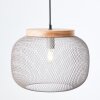 Brilliant lights Giada pendant light grey, 1-light source