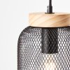 Brilliant lights Giada pendant light black, 1-light source