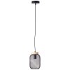 Brilliant lights Giada pendant light black, 1-light source