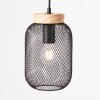 Brilliant lights Giada pendant light black, 1-light source