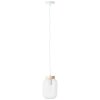 Brilliant lights Giada pendant light white, 1-light source