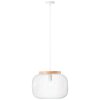 Brilliant lights Giada pendant light white, 1-light source