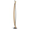 Brilliant lights Visby floor lamp LED black, 1-light source