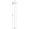 Brilliant lights Neele floor lamp LED white, 1-light source, Remote control