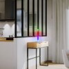 Brilliant lights Neele table lamp LED white, 1-light source, Remote control