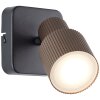 Brilliant lights Cadiz Wall spotlight LED black, 1-light source