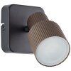 Brilliant lights Cadiz Wall spotlight LED black, 1-light source