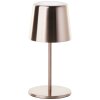 Brilliant lights Xaana table lamp LED copper, 1-light source