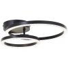 Brilliant lights Aurelia ceiling light LED black, 1-light source