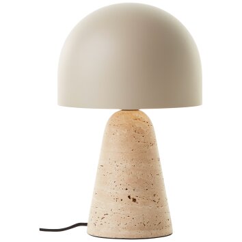 Mushroom Lamp  Brilliant lights Nalam table lamp beige, 1-light source