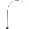 Brilliant lights Bow floor lamp LED black, 1-light source