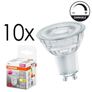 GU10 LED 3.7 Watt warm-white dimmable 230 Lumen