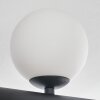 Chehalis ceiling light, globe light white, 8-light sources