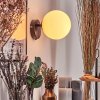 Koyoto globe light, wall light, wall spotlight white, 1-light source