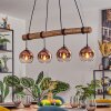 Koyoto hanging light, globe light, pendant light Ecru, black, 4-light sources