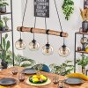 Koyoto hanging light, globe light, pendant light Ecru, black, 4-light sources