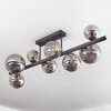 Chehalis ceiling light, globe light Smoke-coloured, 8-light sources