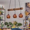 Koyoto hanging light, globe light, pendant light Ecru, black, 3-light sources