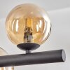 Chehalis globe light, pendant light Amber, 10-light sources