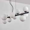 Chehalis globe light, pendant light white, 10-light sources