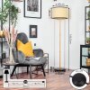 Chellas floor lamp Ecru, black, 1-light source