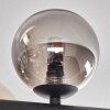 Chehalis ceiling light, globe light Amber, Smoke-coloured, 8-light sources