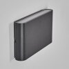 Gamas outdoor wall light, Up & Down Light, wall light anthracite, 1-light source