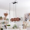 Cardeira hanging light, pendant light black, 3-light sources