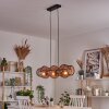 Cardeira hanging light, pendant light black, 3-light sources