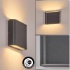 Gamas outdoor wall light, Up & Down Light, wall light LED anthracite, 1-light source