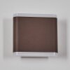 Gamas outdoor wall light, Up & Down Light, wall light LED rust-coloured, 1-light source