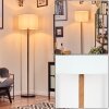 Bassagoda floor lamp Ecru, black, 1-light source