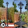 Fornelos outdoor light, lamp post, path light black, 1-light source