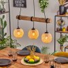 Basto hanging light, globe light, pendant light Ecru, black, 3-light sources