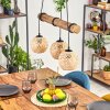 Basto hanging light, globe light, pendant light Ecru, black, 3-light sources