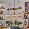 Koyoto hanging light, globe light, pendant light Ecru, black, 3-light sources