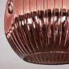 Ripoll ceiling light, globe light coppery, 1-light source