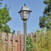 Fornelos outdoor light, lamp post, path light gold, black, 1-light source