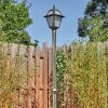 Fornelos outdoor light, lamp post, path light gold, black, 1-light source