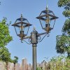 Fornelos outdoor light, lamp post, path light gold, black, 2-light sources