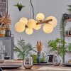 Chehalis hanging light, globe light, pendant light white, 8-light sources