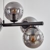 Gastor hanging light, globe light, pendant light Smoke-coloured, 8-light sources