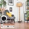 Barcos floor lamp Ecru, black, 1-light source