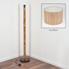 Bongal floor lamp Ecru, black, 1-light source