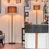 Bassagoda floor lamp Ecru, black, 1-light source