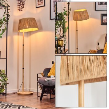 Granja floor lamp Ecru, 1-light source